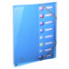 Trieur extensible en polypropylène 8 compartiments IDERAMA PP - A4/ Pce