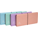 Pochette trieur carte multicolore 6 compartiments Aquarel - 26x13cm/ Pce