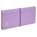 Pochette trieur carte multicolore 6 compartiments Aquarel - 26x13cm/ Pce