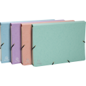 Pochette trieur carte multicolore 12 compartiments Aquarel - 34x24,5cm/ Pce