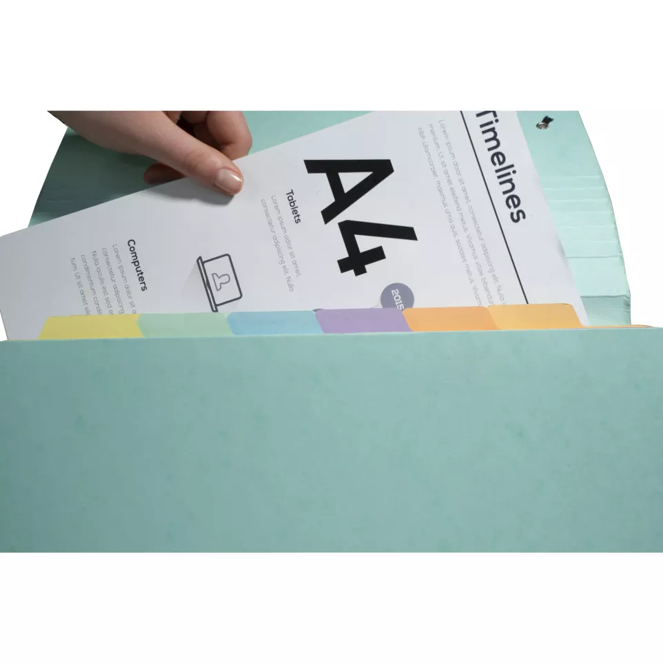 Sorteermap 12 vak 34-x24,5 Aquarel...
