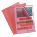 Pk100 Cut Flush Folder Stand.PP A4 yello/ Pc.