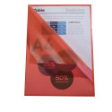 PK 100 L-mappen geko-rrelde PP A4 rood/ St.