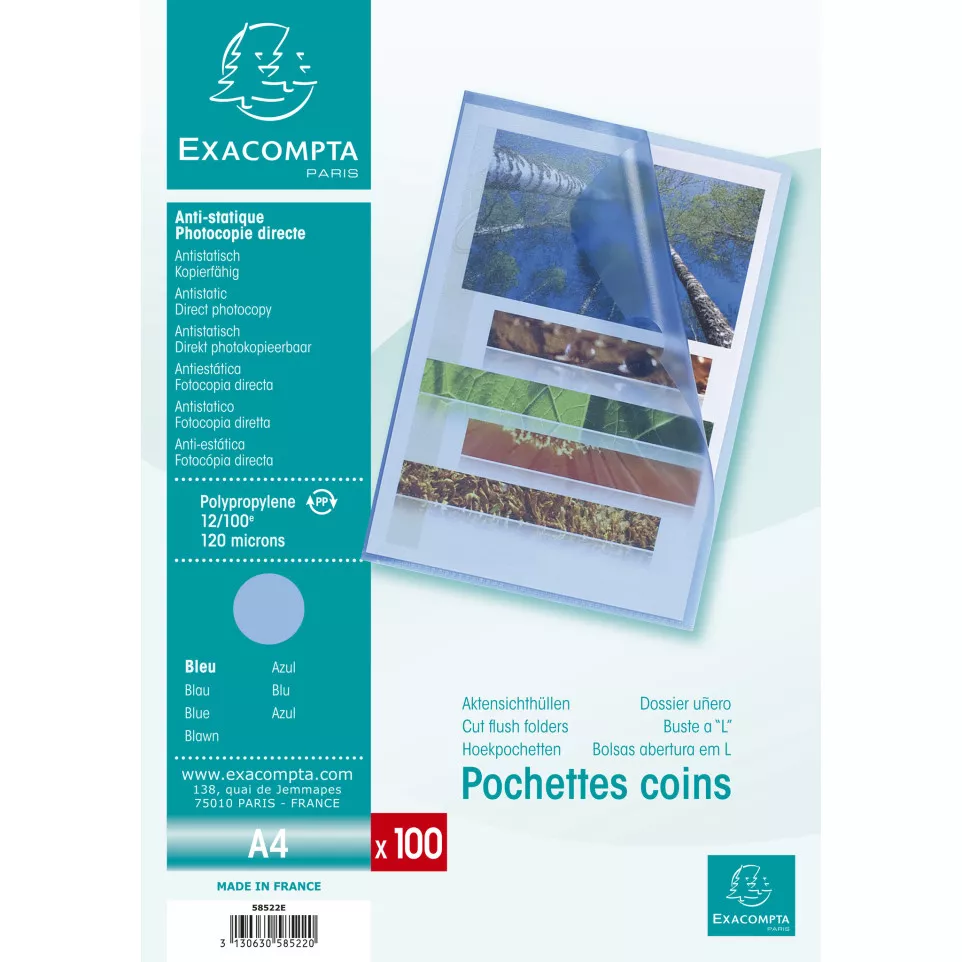 PK 100 L-mappen geko-rrelde PP A4...