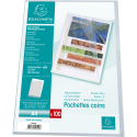 Sachet 100 pochettes polypropylène grainé 12/100e - A4/ Pce