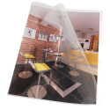 PK 10 L-map glad PP-20/100 A4 transp./ St.