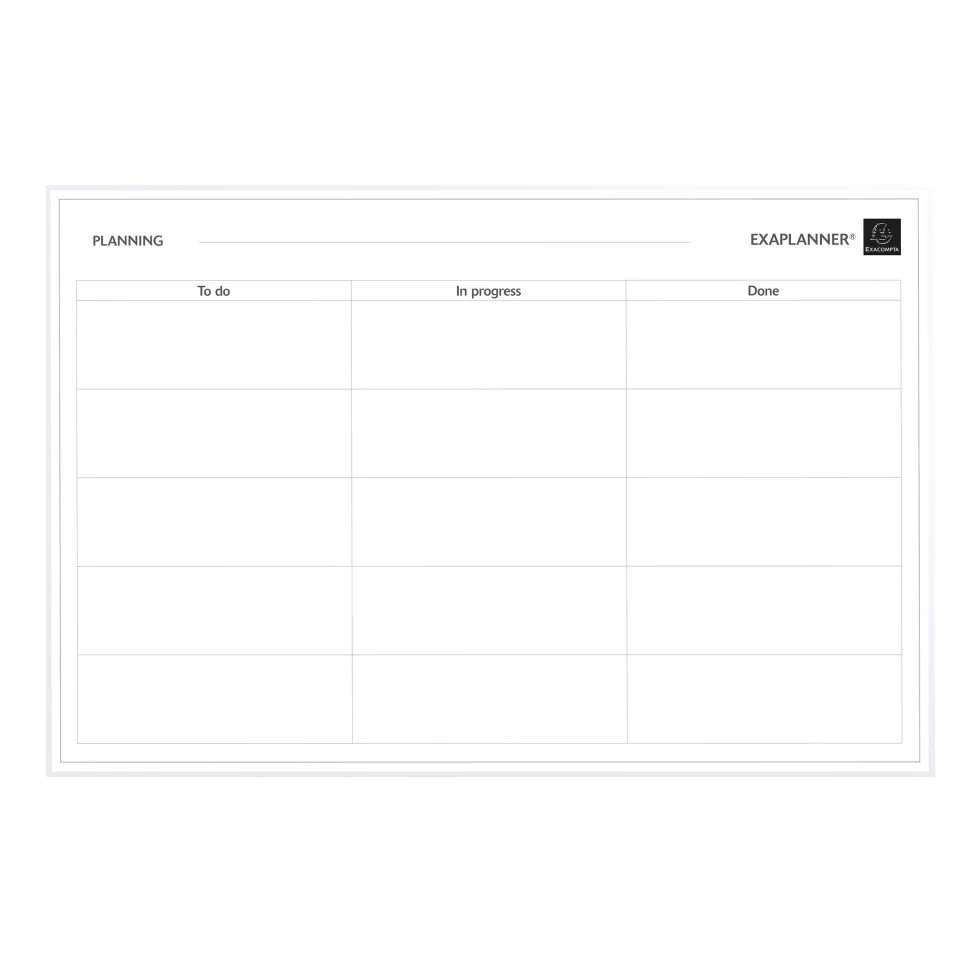 Magnetisch Planbord To Do 60x90cm-/ St.