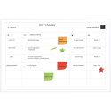 Magnetisch Planbord Team 60x90cm-/ St.