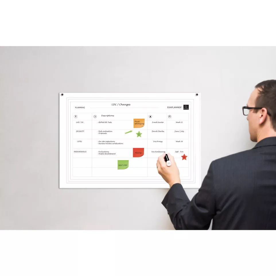 Planning magnétique Team 60x90cm/ Pce