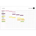 Magnetisch Planbord Project 60x90cm-/ St.