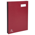 Exacompta Signature Book - Holds A4 Documents - 20 Compartments - Expandable Spine - 300gsm/ Pc.