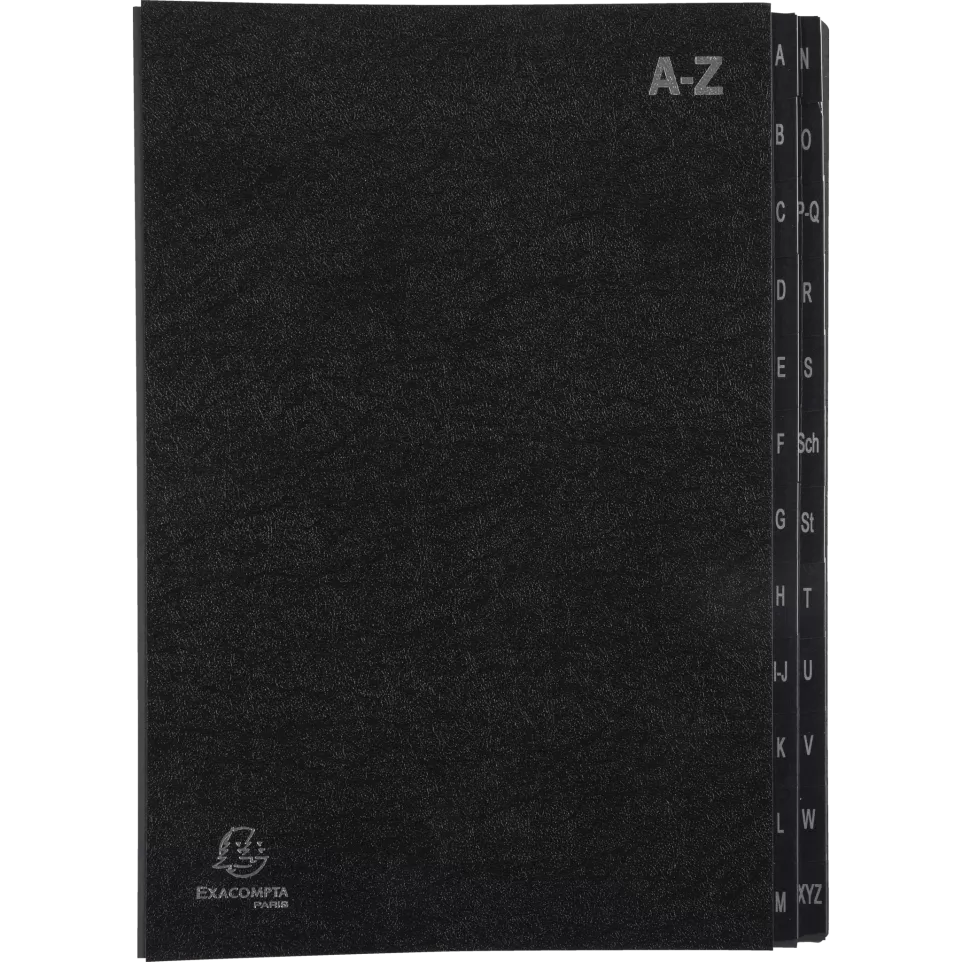 Multipart File Econony A,Z Black/ Pc.