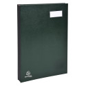 Exacompta Signature Book - Holds A4 Documents - 20 Compartments - Expandable Spine - 300gsm/ Pc.
