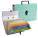 File Expand Case Multi Fle 18P Aquarel/ Pc.