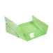 Exacompta Crystal PP Elasticated 3 Flap Folders, A4, Assorted, Pack of 5/ Pc.