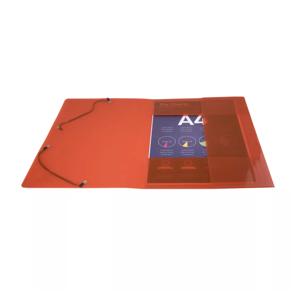 Exacompta Crystal PP Elasticated 3...