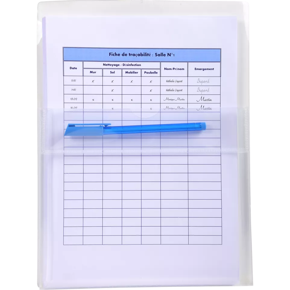 Exacompta Pack of 2 PP Adhesive...