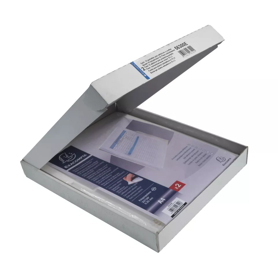 Exacompta Pack of 2 PP Adhesive...