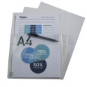 Exacompta Pack of 2 PP Adhesive Expanding Pockets A4/ Pc.