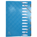 File 1928 Multi File- A4 600g 12P turq./ Pc.