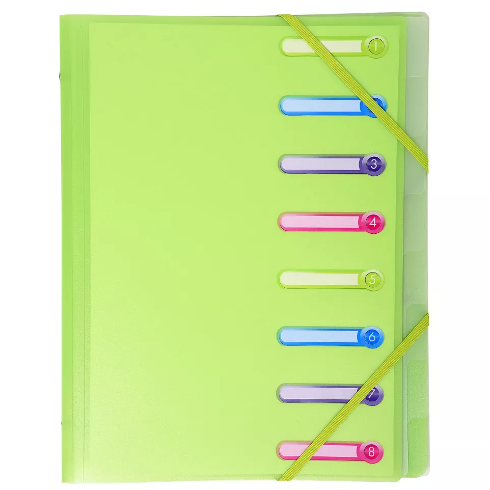 File ChromaLine Multi 3flp PP A4 8P/ Pc.