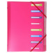 Trieur polypropylène 3 rabats Chromaline 8 compartiments/ Pce