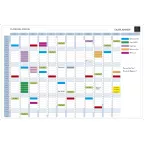 PLANNING MAGNETIQUE ANNUEL-/ Pce