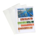 Bx 100 Cut Flush Fldr PP A4 0.12mm Clear/ Pc.