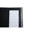 Multipart file Ordonator with expandable spine and stiff cover, 12 numerical tabs 1 to 12/ Pc.