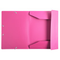 3 Flap Folders with Elastic Straps Opaque Polypropylene Eco A4/ Pc.