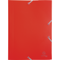 3 Flap Folders with Elastic Straps Opaque Polypropylene Eco A4/ Pc.