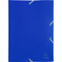 3 Flap Folders with Elastic Straps Opaque Polypropylene Eco A4/ Pc.