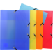 Linicolor 3 Flap Folder with Elastic Straps Polypropylene A4/ Pc.