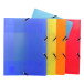 Linicolor 3 Flap Folder with Elastic Straps Polypropylene A4/ Pc.