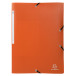 3 Flap Folders with Elastic Straps Opak Polypropylene A4./ Pc.