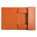 3 Flap Folders with Elastic Straps Opak Polypropylene A4./ Pc.