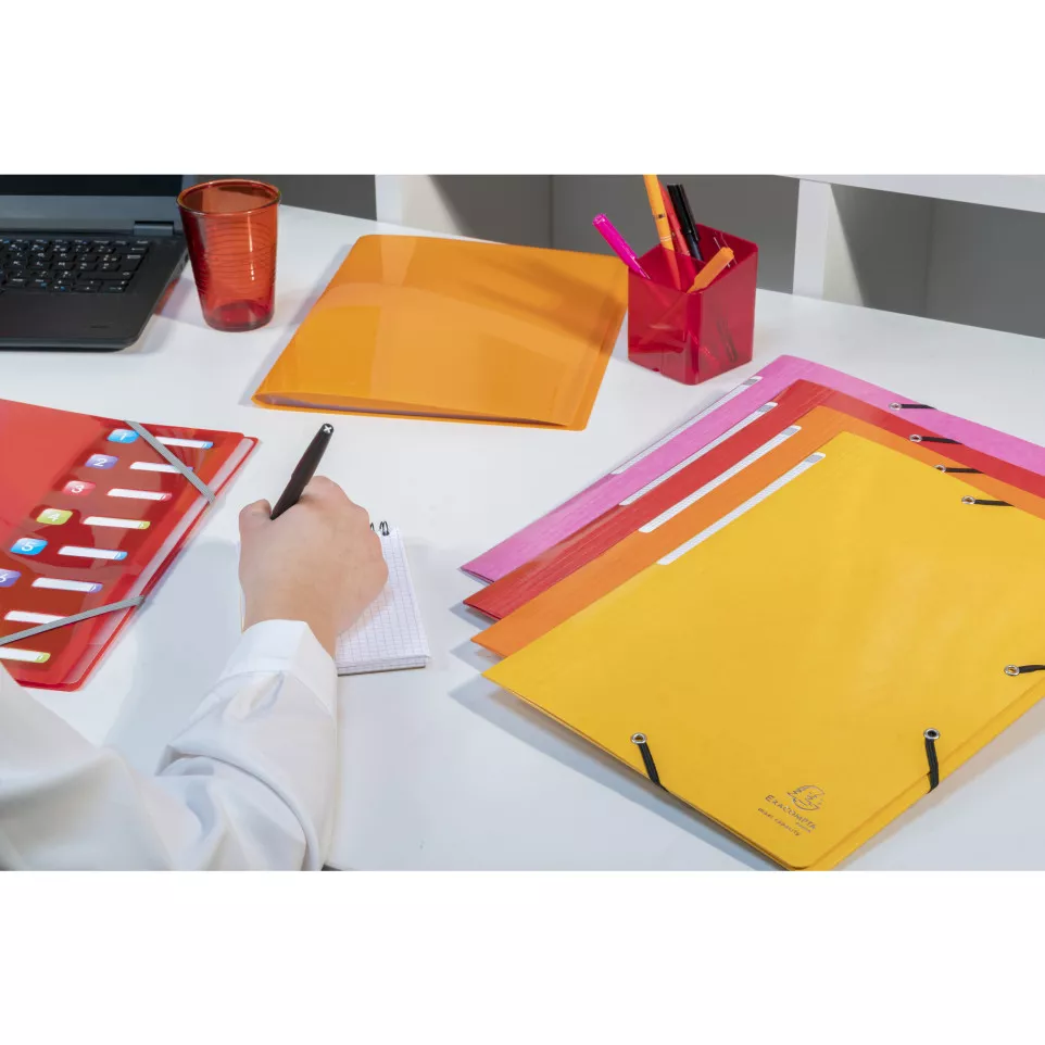 Exacompta Iderama Elasticated 3-Flap...