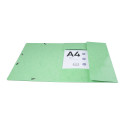 Chemise à élastiques 3 rabats Maxi capacity carte lustrée pelliculée 425gm2 Iderama A4/ Pce