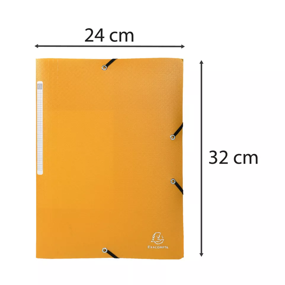 3 Flap Folders with Elastic Straps...