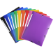 3 Flap Folders with Elastic Straps Opak Polypropylene A4./ Pc.