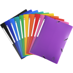 3 Flap Folders with Elastic...