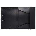 3 Flap Folders with Elastic Straps Opak Polypropylene A4./ Pc.