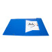3 Flap Folders with Elastic Straps Opak Polypropylene A4./ Pc.