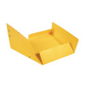 Elastomap glansk. Sc-otten 3klep geel/ St.