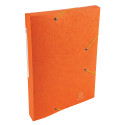 Chemises à élastiques carte lustrée 3 rabats monobloc/ Pce