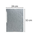 Chemises à élastiques carte lustrée 3 rabats monobloc/ Pce