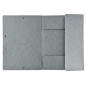 Chemises à élastiques carte lustrée 3 rabats monobloc/ Pce