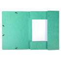 Elastomap glansk. Sc-otten 3klep groen/ St.