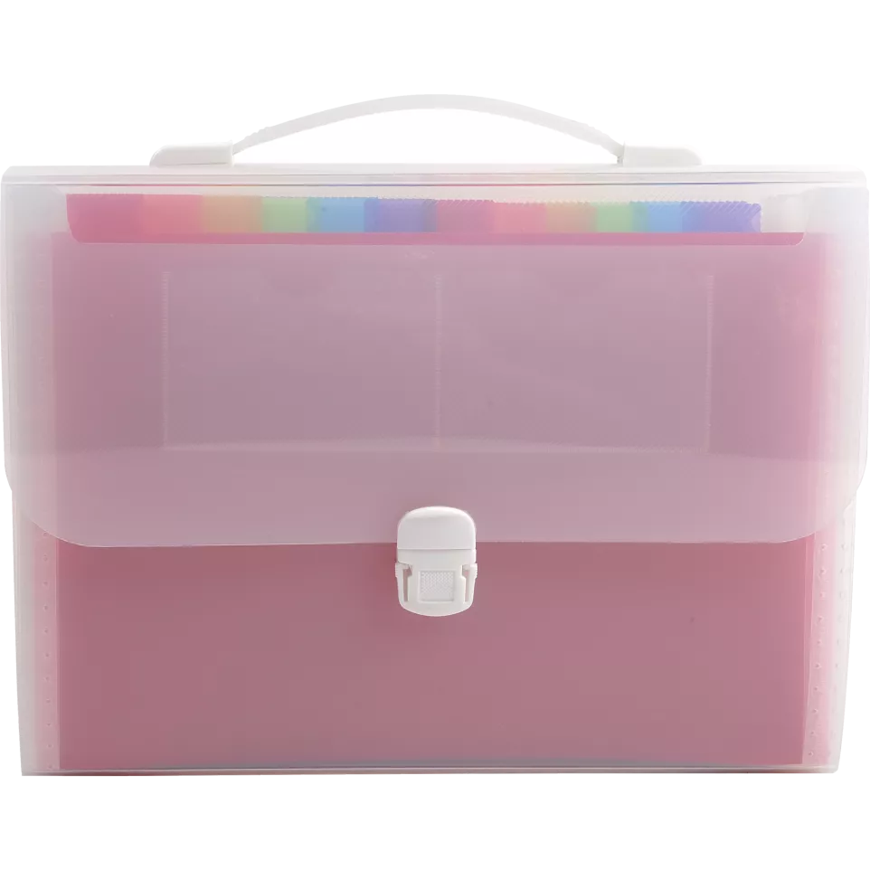 Sorteermap PP CRYSTAL handvat 24vak-/...