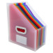 Tijdschriftenhouder-PP CRYSTAL transp./ St.